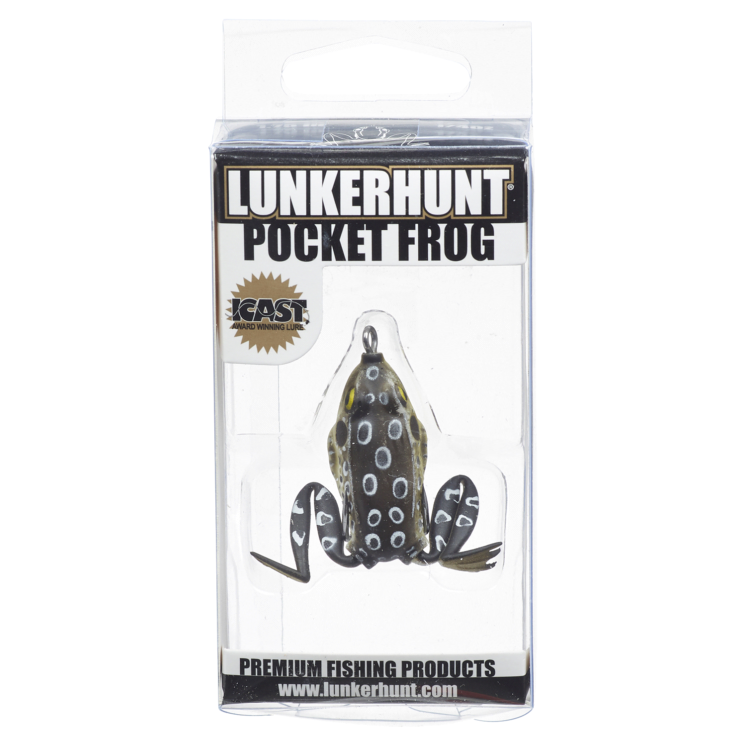 slide 1 of 5, Lunkerhunt Pocket Frog - Croaker, 1 ct