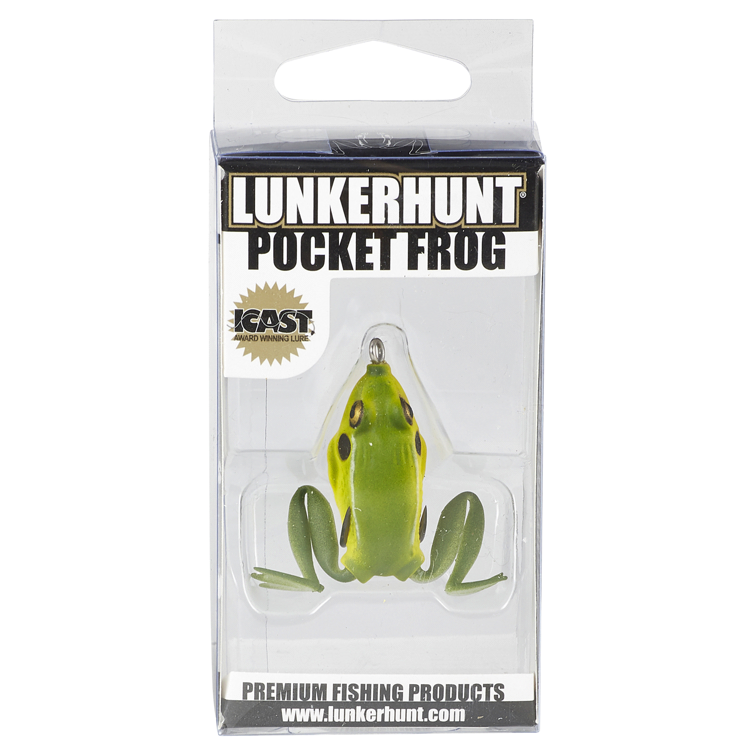 slide 1 of 5, Lunkerhunt Pocket Frog - Bull Frog, 1 ct