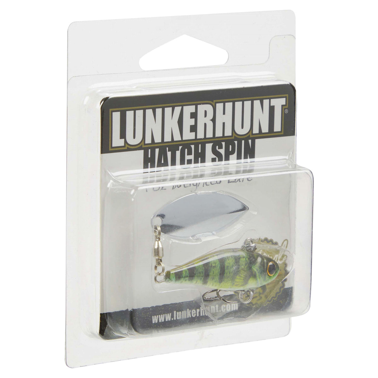 slide 4 of 5, Lunkerhunt Hatch Spin Nat Perch Lure, 10 oz