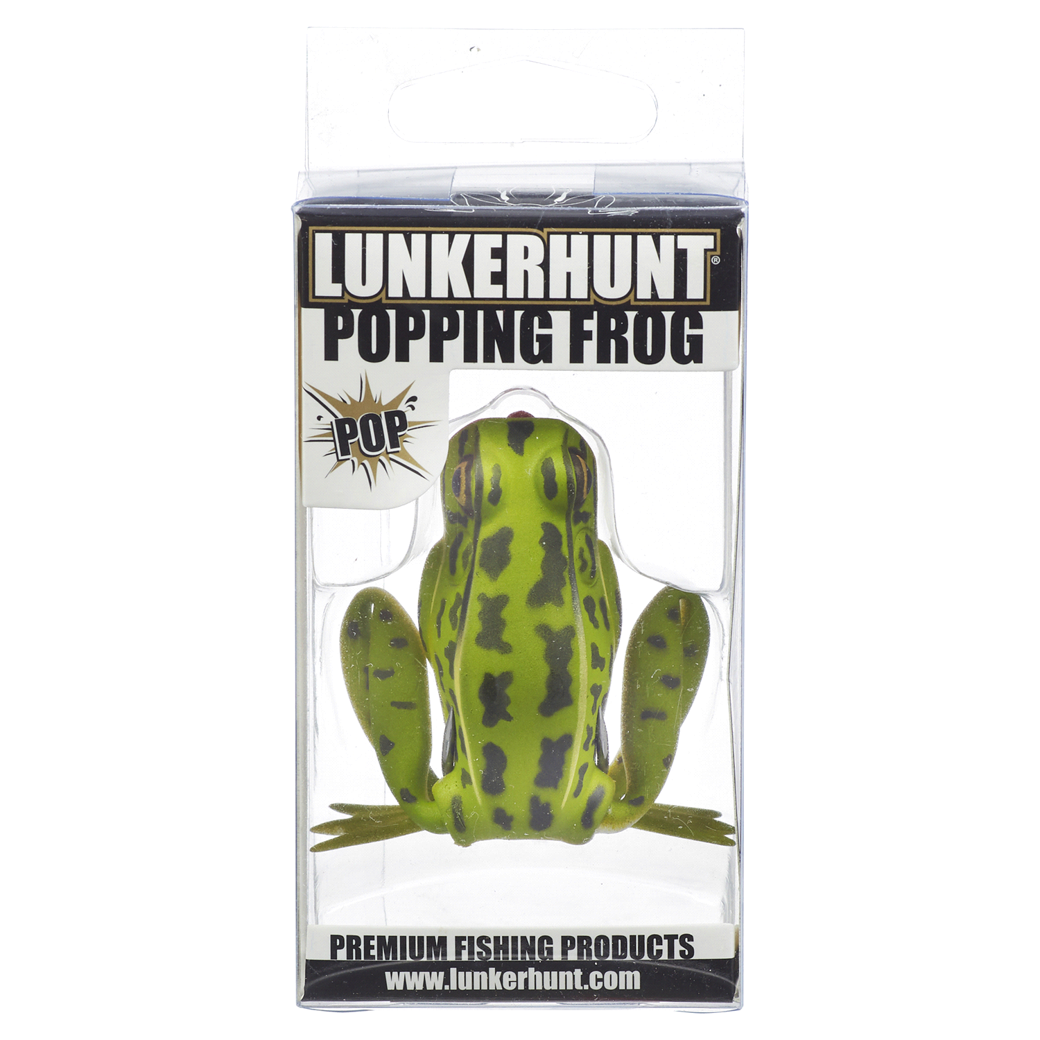 slide 1 of 5, Lunkerhunt Popping Frog Green Tea, 1/2 oz