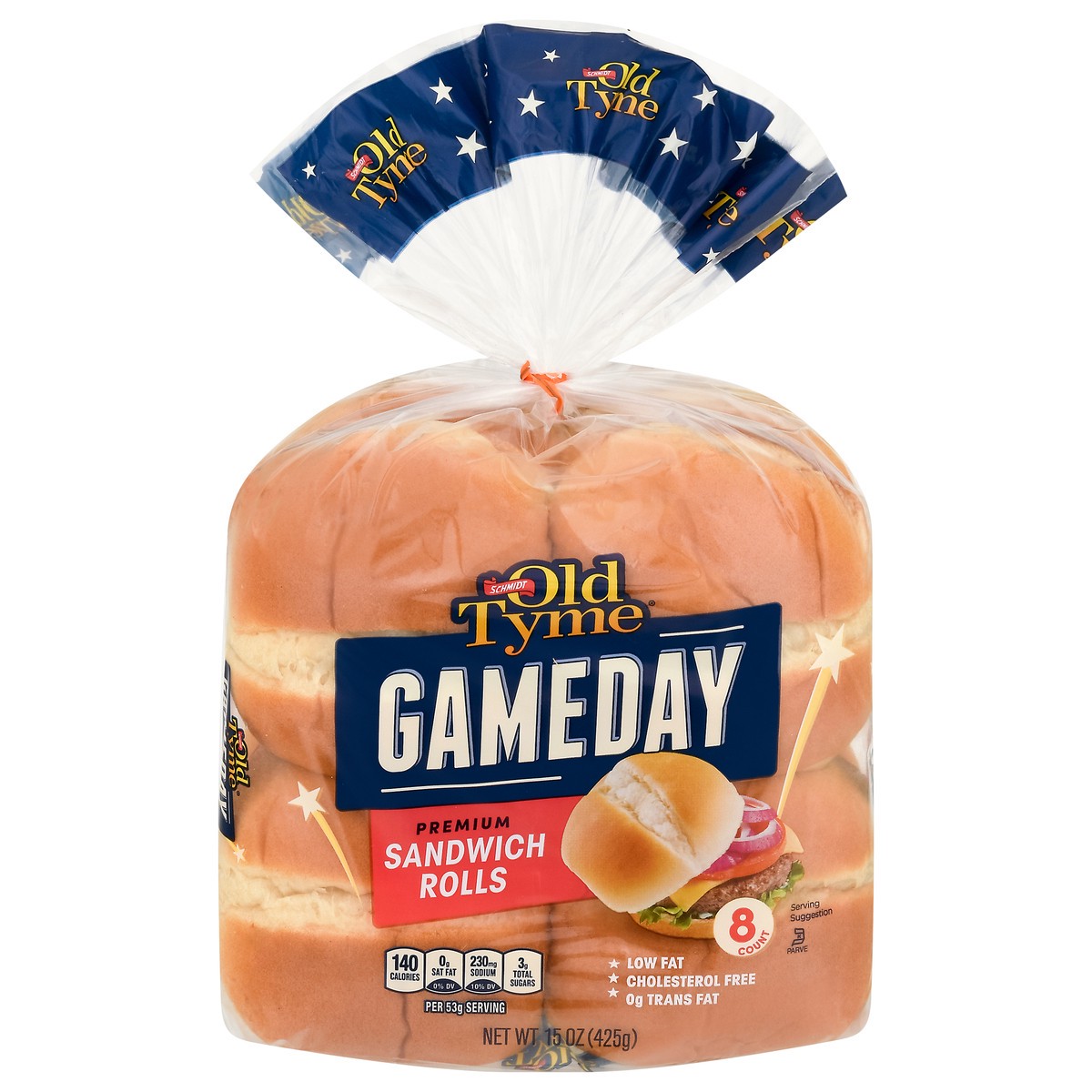 slide 5 of 12, Old Tyme Gameday Premium Sandwich Rolls 8 ea, 8 ct