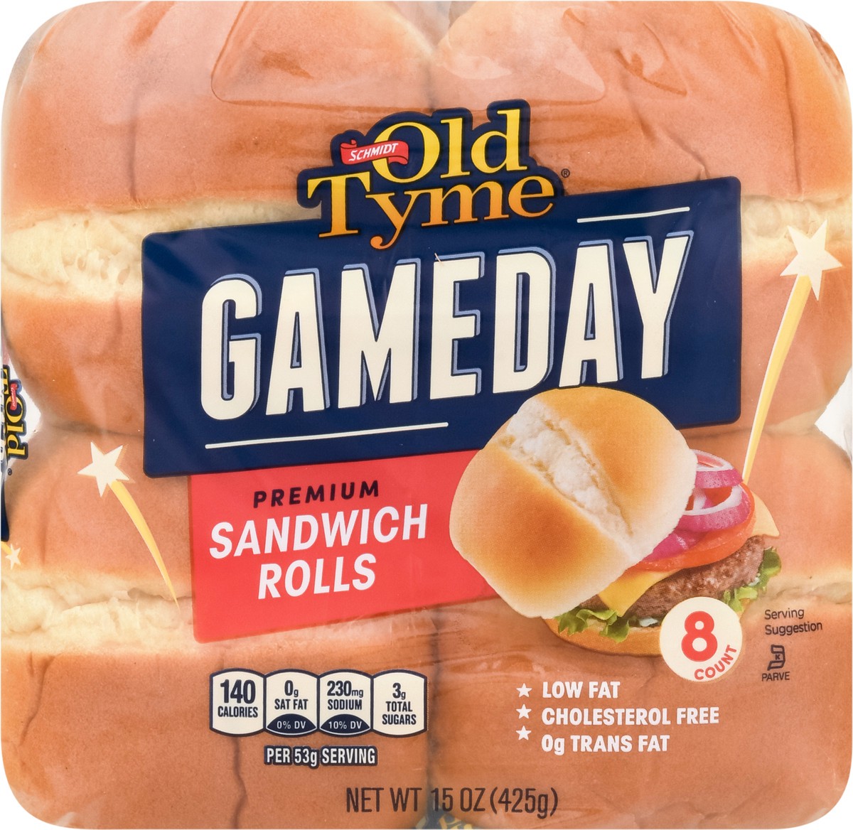 slide 7 of 12, Old Tyme Gameday Premium Sandwich Rolls 8 ea, 8 ct