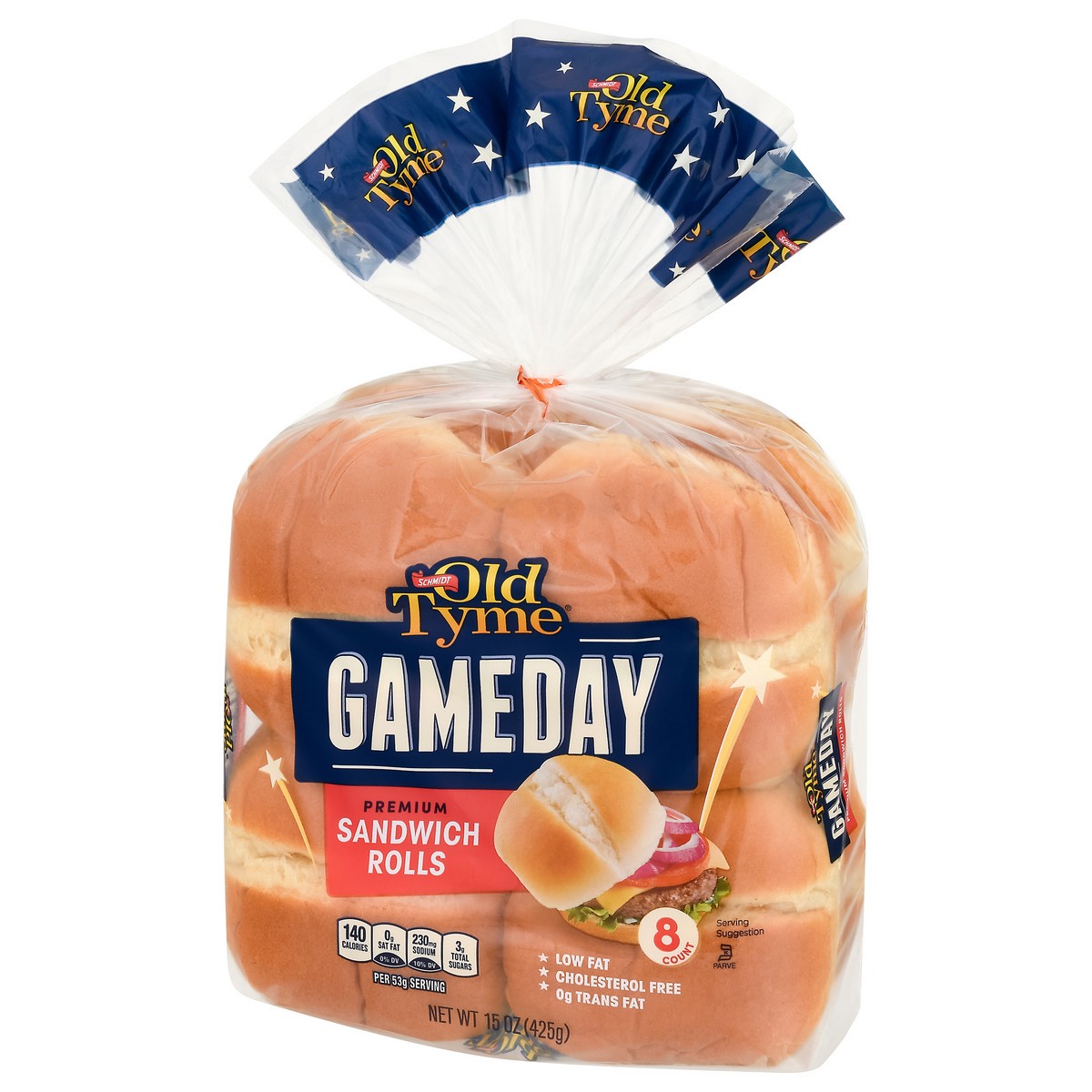 slide 9 of 12, Old Tyme Gameday Premium Sandwich Rolls 8 ea, 8 ct