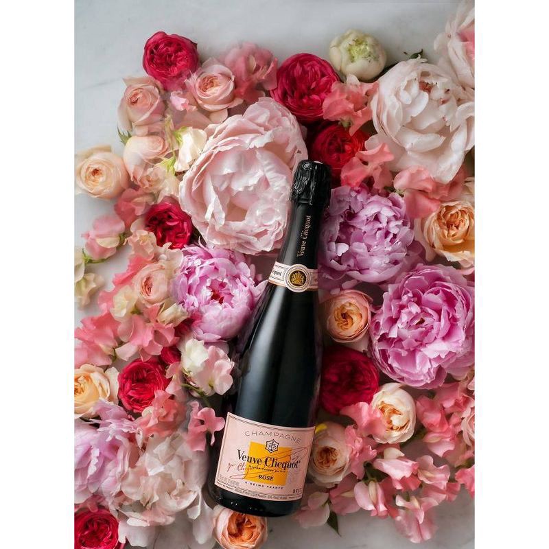 slide 2 of 6, Veuve Clicquot Rosé Champagne - 750ml Bottle, 750 ml