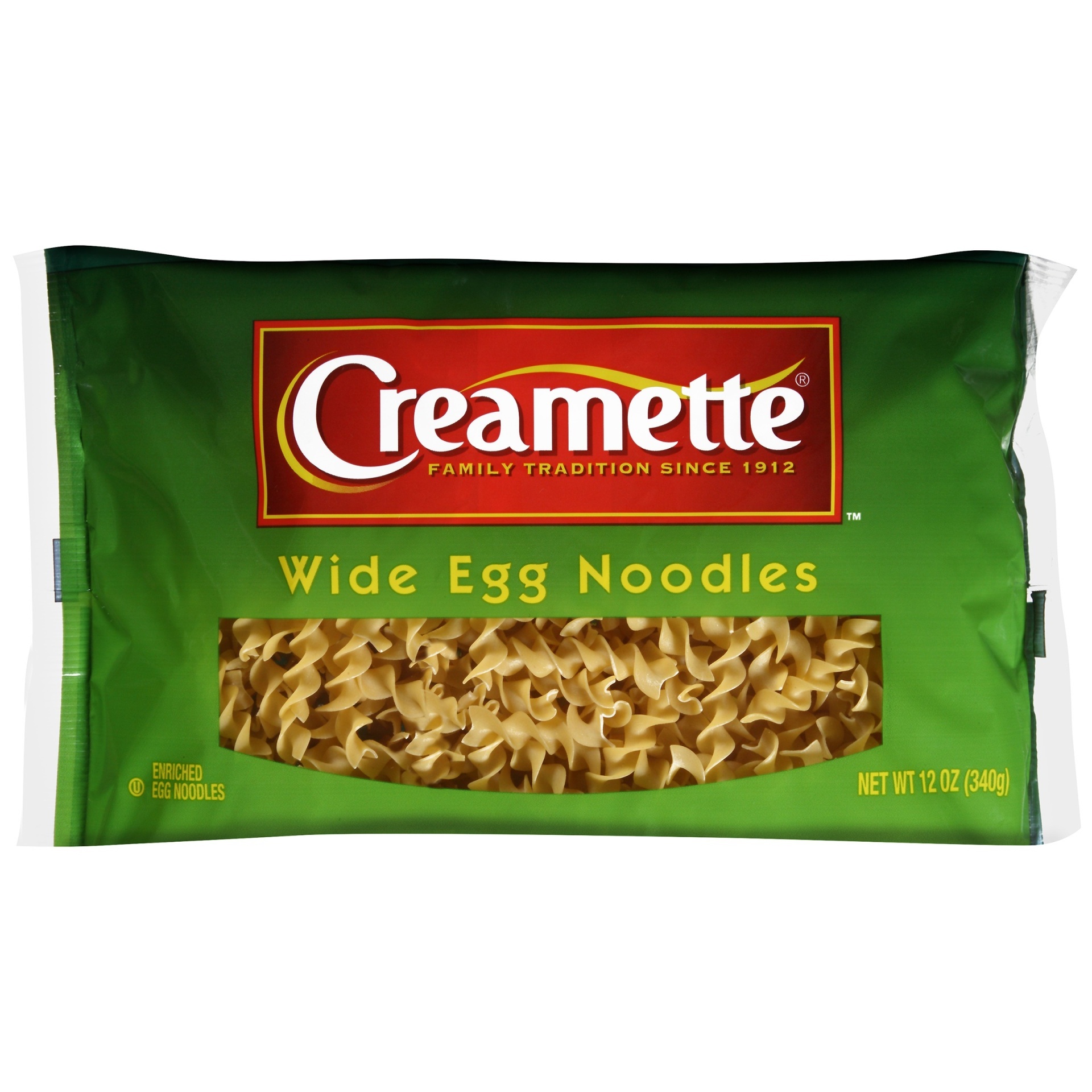 slide 1 of 6, Creamette Wide Egg Noodles, 12 oz