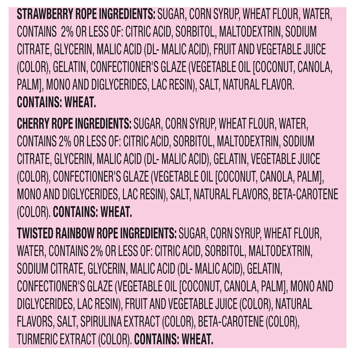 slide 11 of 13, SweeTARTS Assorted Ropes Variety Mix 15 oz, 15 oz