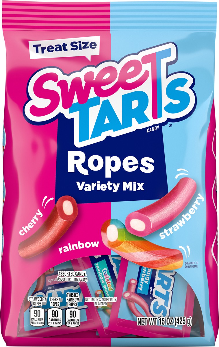 slide 10 of 13, SweeTARTS Assorted Ropes Variety Mix 15 oz, 15 oz