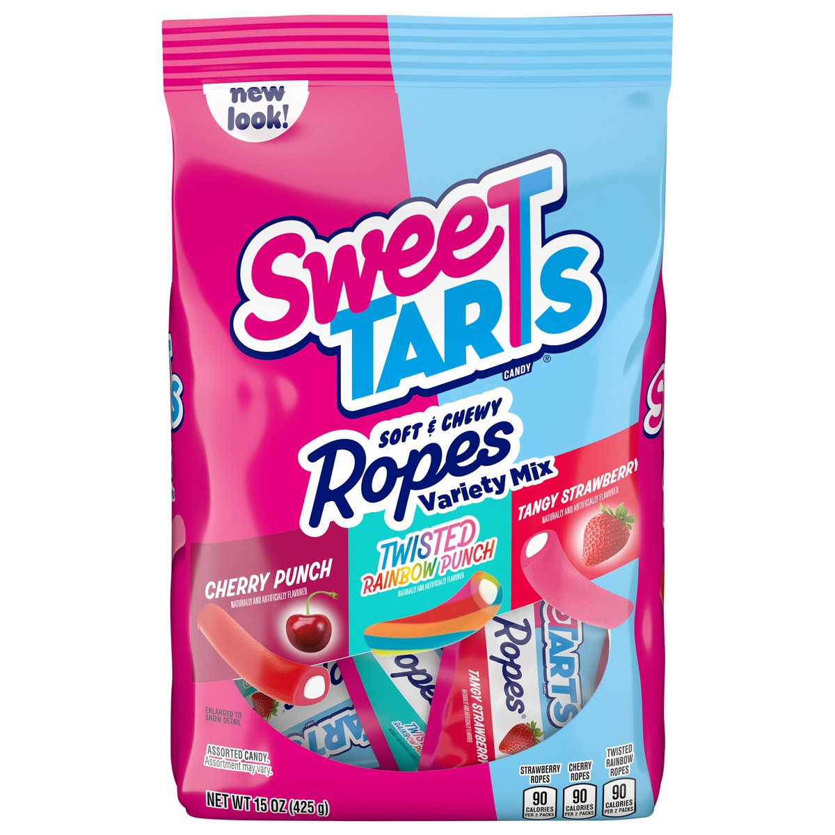 slide 1 of 13, SweeTARTS Assorted Ropes Variety Mix 15 oz, 15 oz