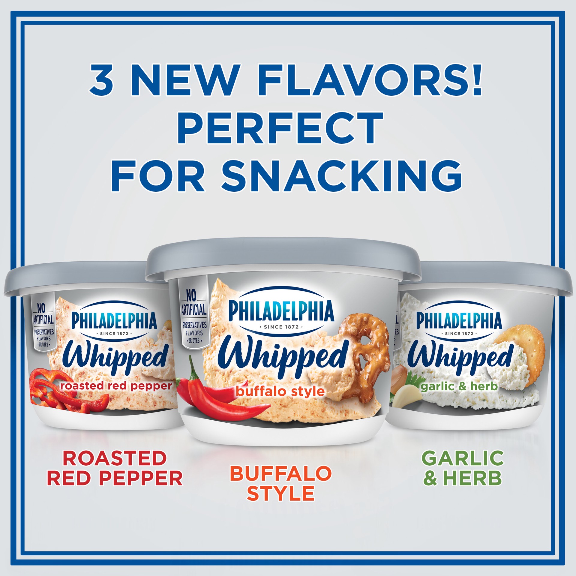 slide 5 of 5, Philadelphia Buffalo Style Whipped Cream Cheese Spread, 7.5 oz Tub, 7.5 oz