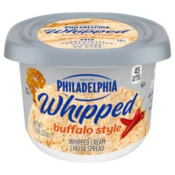Philadelphia Buffalo Style Whipped Cream Cheese Spread, 7.5 oz Tub