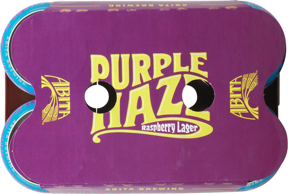 slide 4 of 9, Abita Purple Haze Raspberry Lager Beer, 6 ct; 12 oz