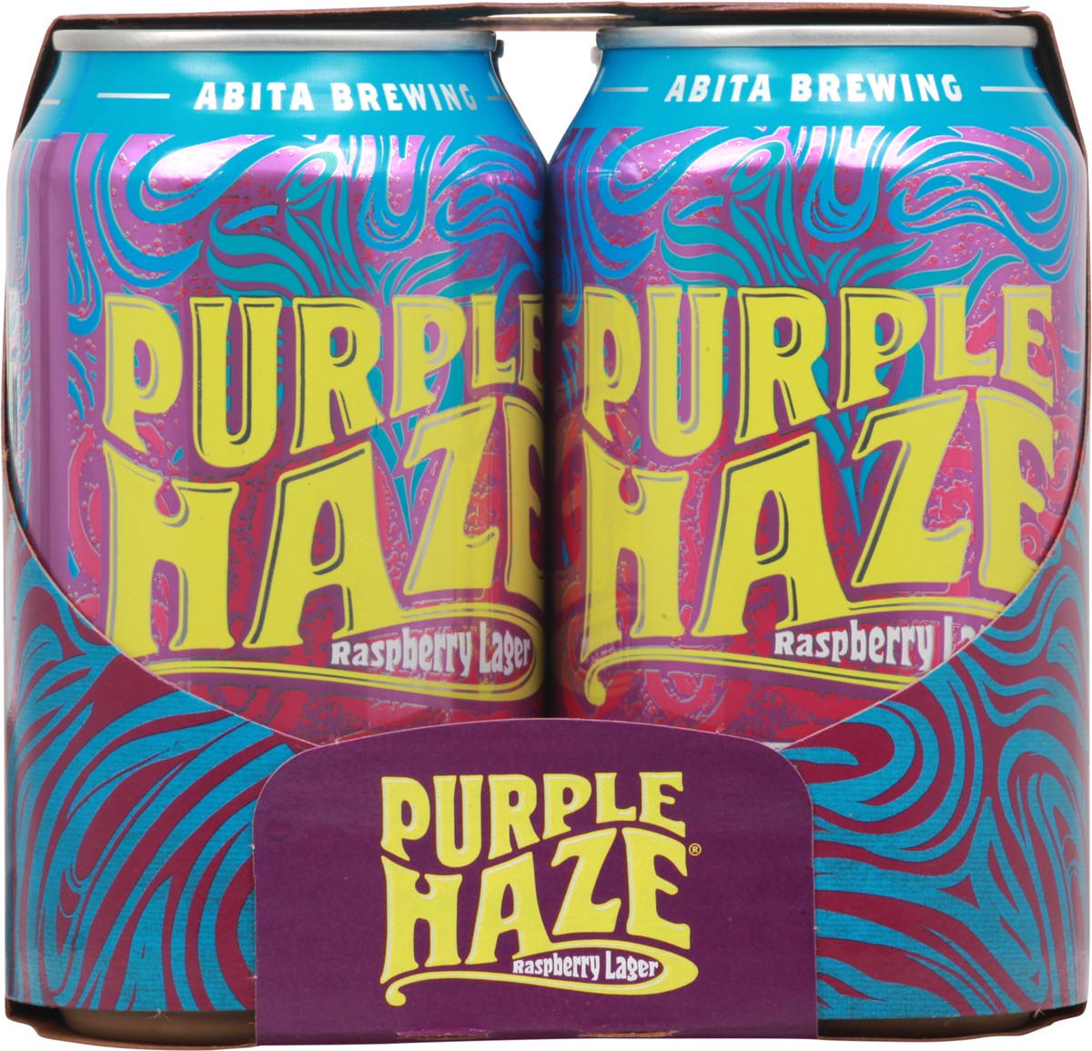 slide 5 of 11, Abita Raspberry Lager Purple Haze Beer 6-12 fl oz Cans, 6 ct; 12 oz