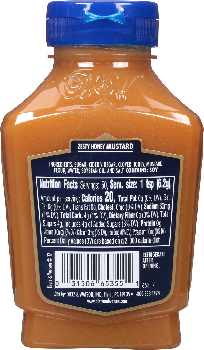 slide 9 of 9, Dietz & Watson Deli Complements Zesty Honey Mustard 11 oz, 11 oz