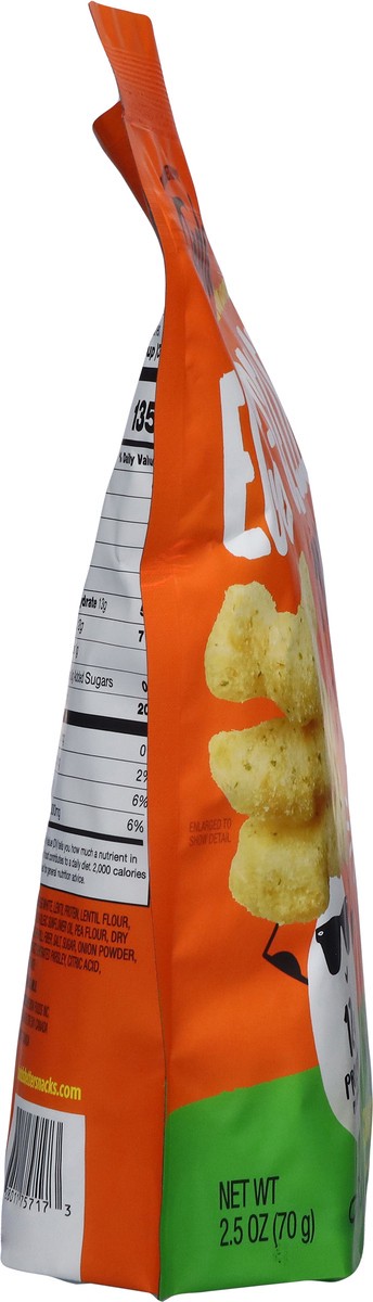 slide 2 of 14, Todd's Better Snacks Egg-Cellent Sour Cream & Onion Flavor Protein Puffs - 2.5 oz, 2.5 oz