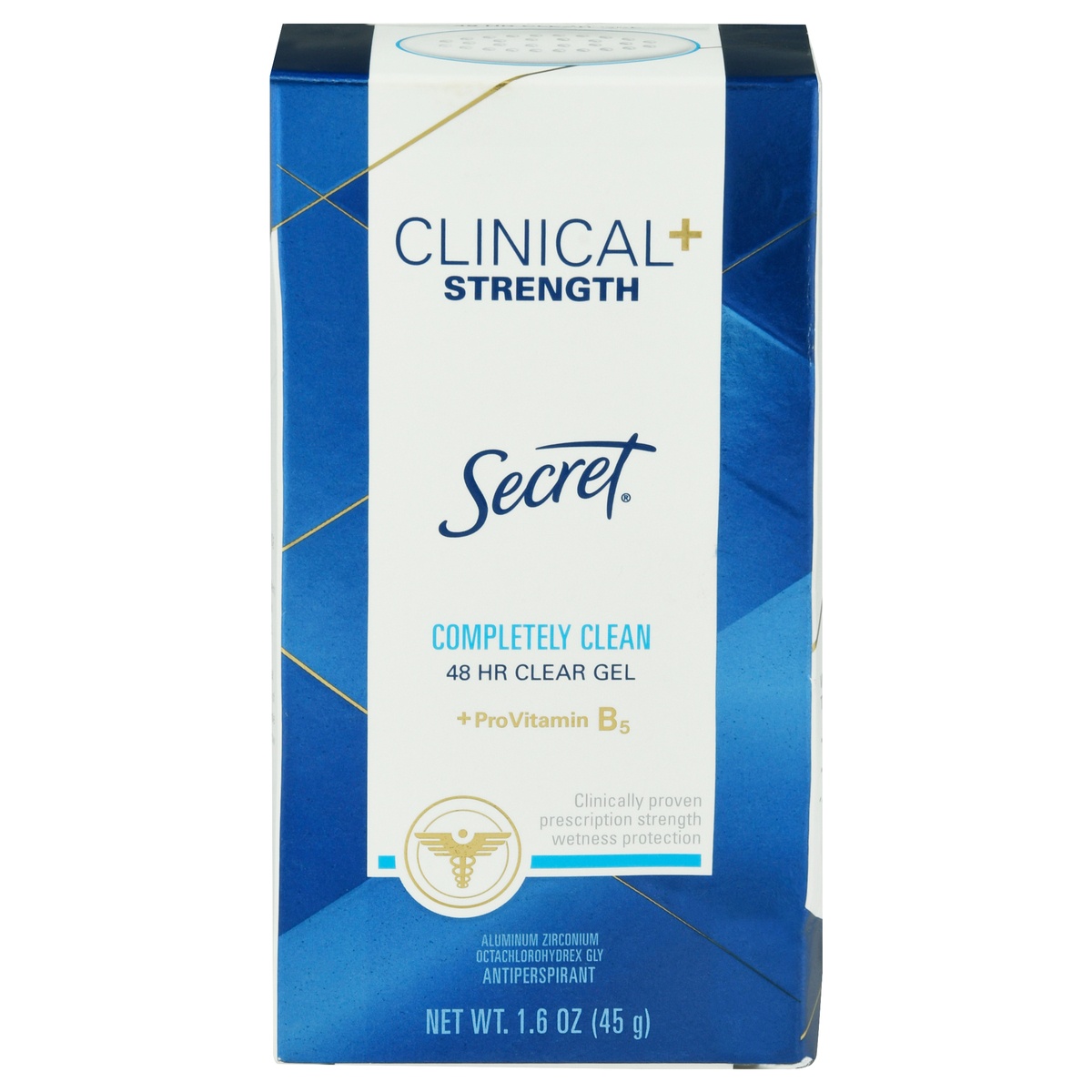 Secret Clinical Strength Antiperspirant & Deodorant Clear Gel ...