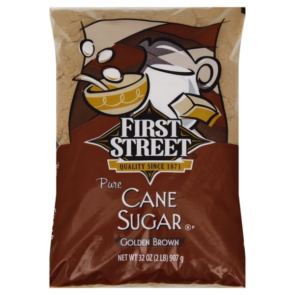 slide 1 of 1, First Street Light Brown Sugar, 32 oz