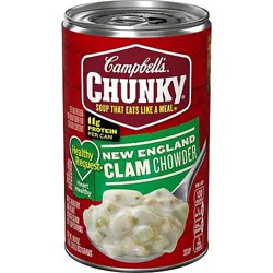 Campbell's Chunky Healthy Request New England Clam Chowder - 18.8 Oz
