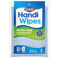 Clorox Handi Wipes Multi-Use Reusable Cloths 6 ea