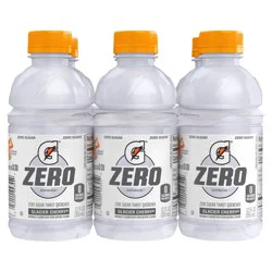 Gatorade Zero Zero Sugar Thirst Quencher Glacier Cherry 12 Fl Oz, 6 Count