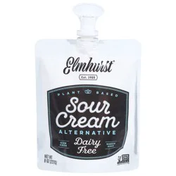 Elmhurst Dairy-Free Sour Cream Alternative 8 oz