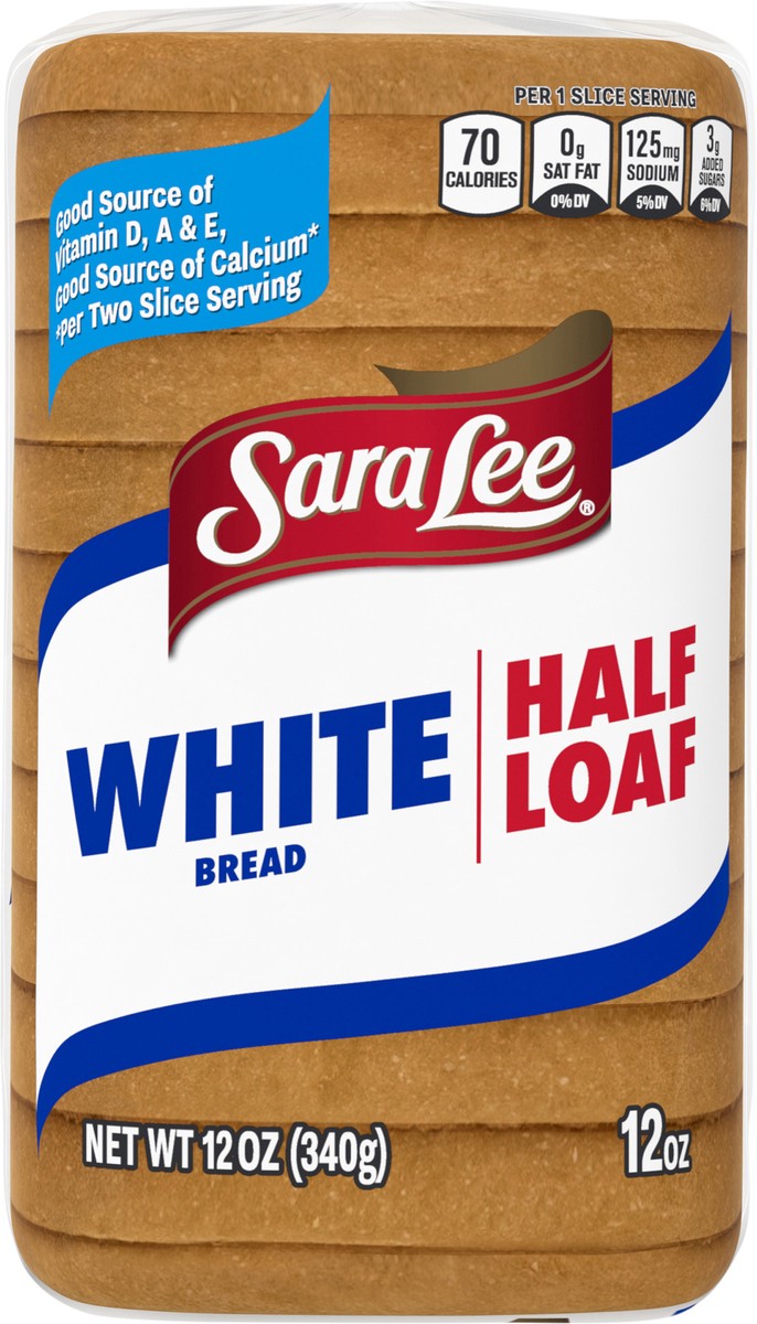 slide 9 of 14, Sara Lee Half Loaf White 12 Ounces, 12 oz