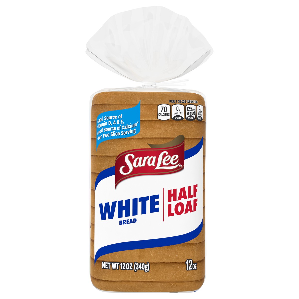 slide 3 of 14, Sara Lee Half Loaf White 12 Ounces, 12 oz