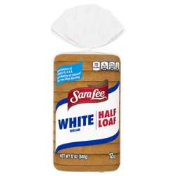 Sara Lee Half Loaf White 12 Ounces