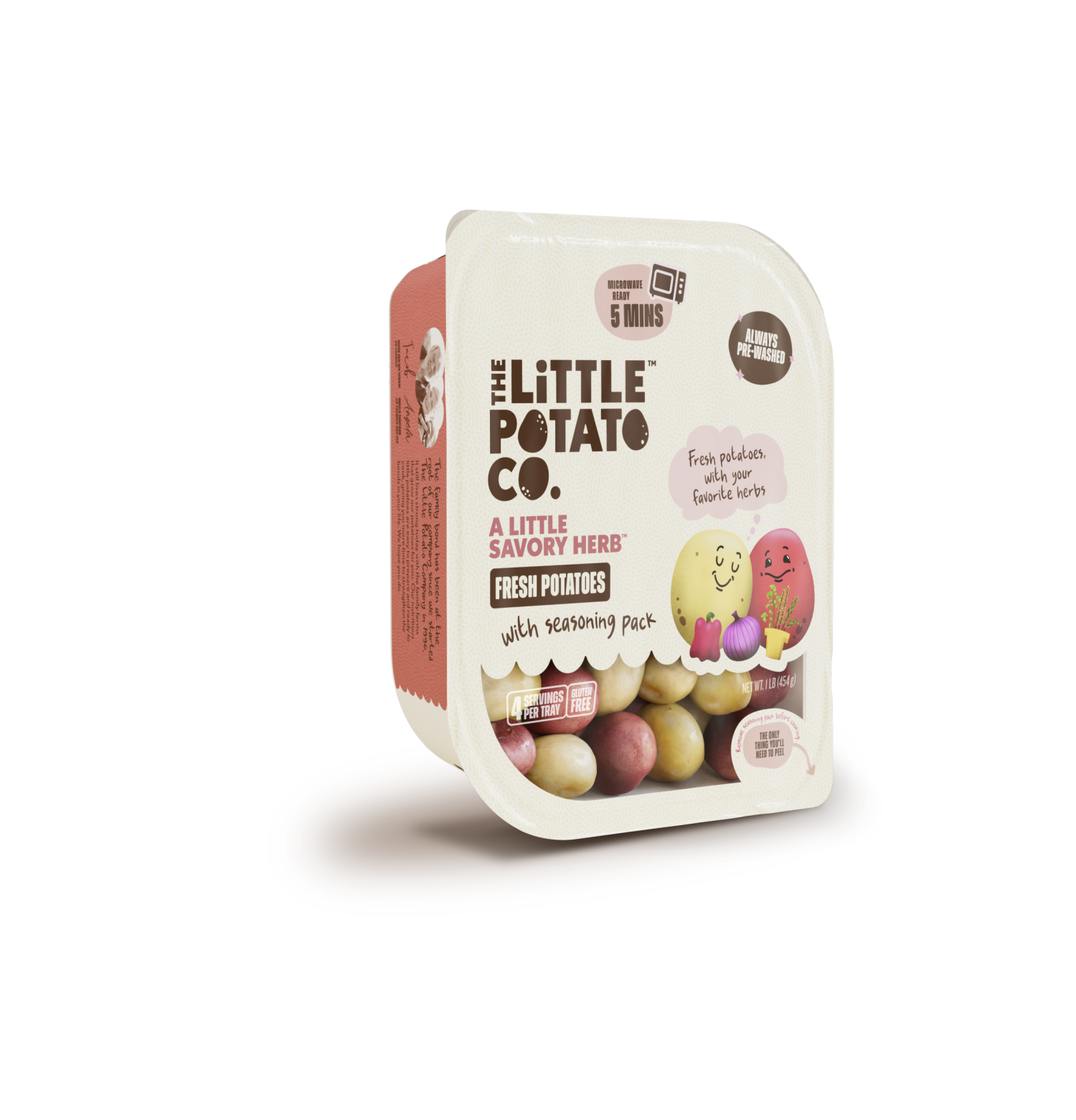 slide 2 of 3, The Little Potato Company Potatoes, Fresh Creamer, Savory Herb, 1 lb