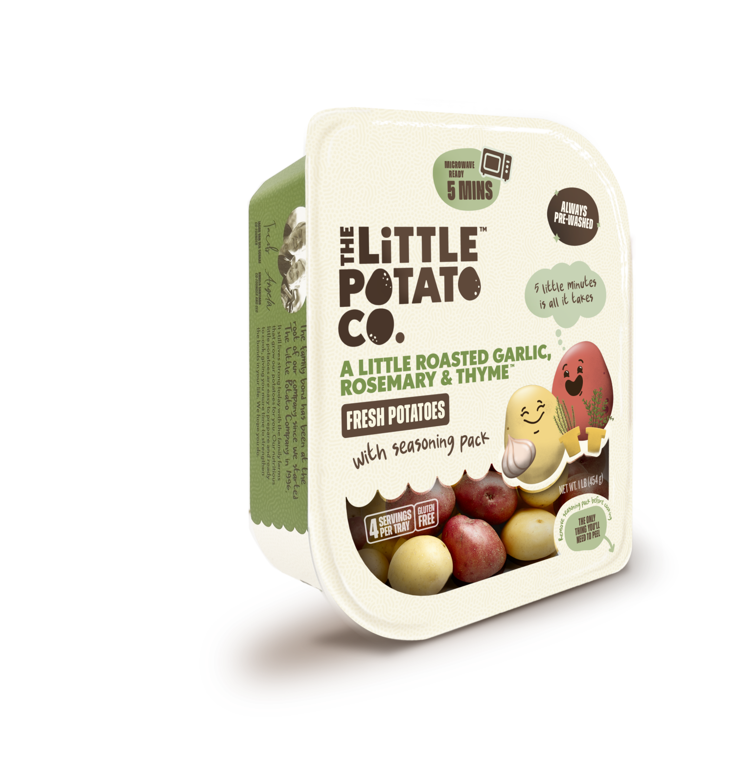 slide 2 of 3, The Little Potato Company Garlic Rosemary Thy, 16 oz