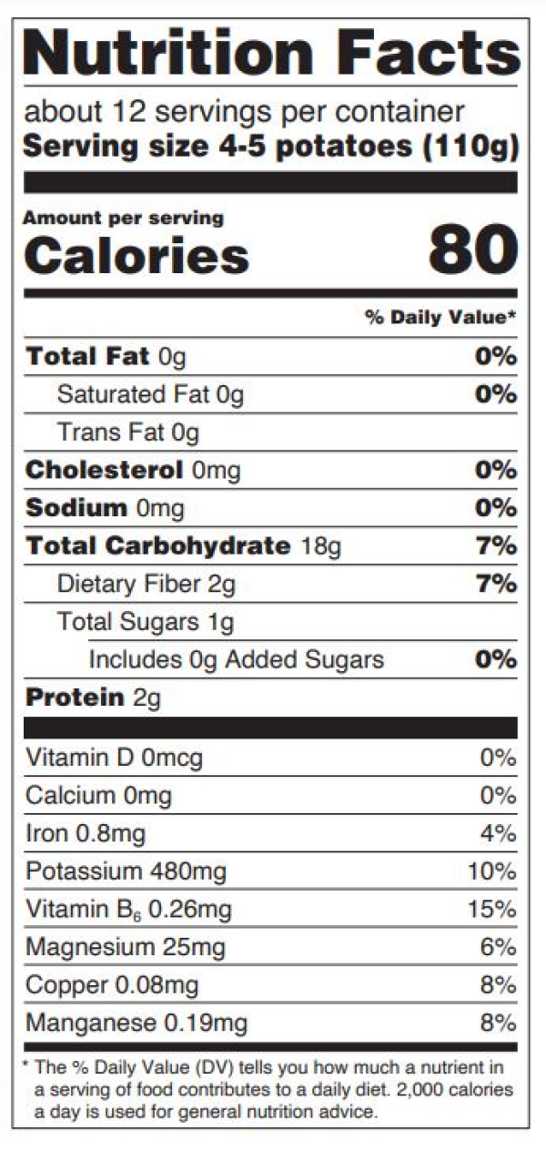 slide 8 of 9, The Little Potato Company Little Yellows Creamer Potatoes, 3 lb, 3 lb