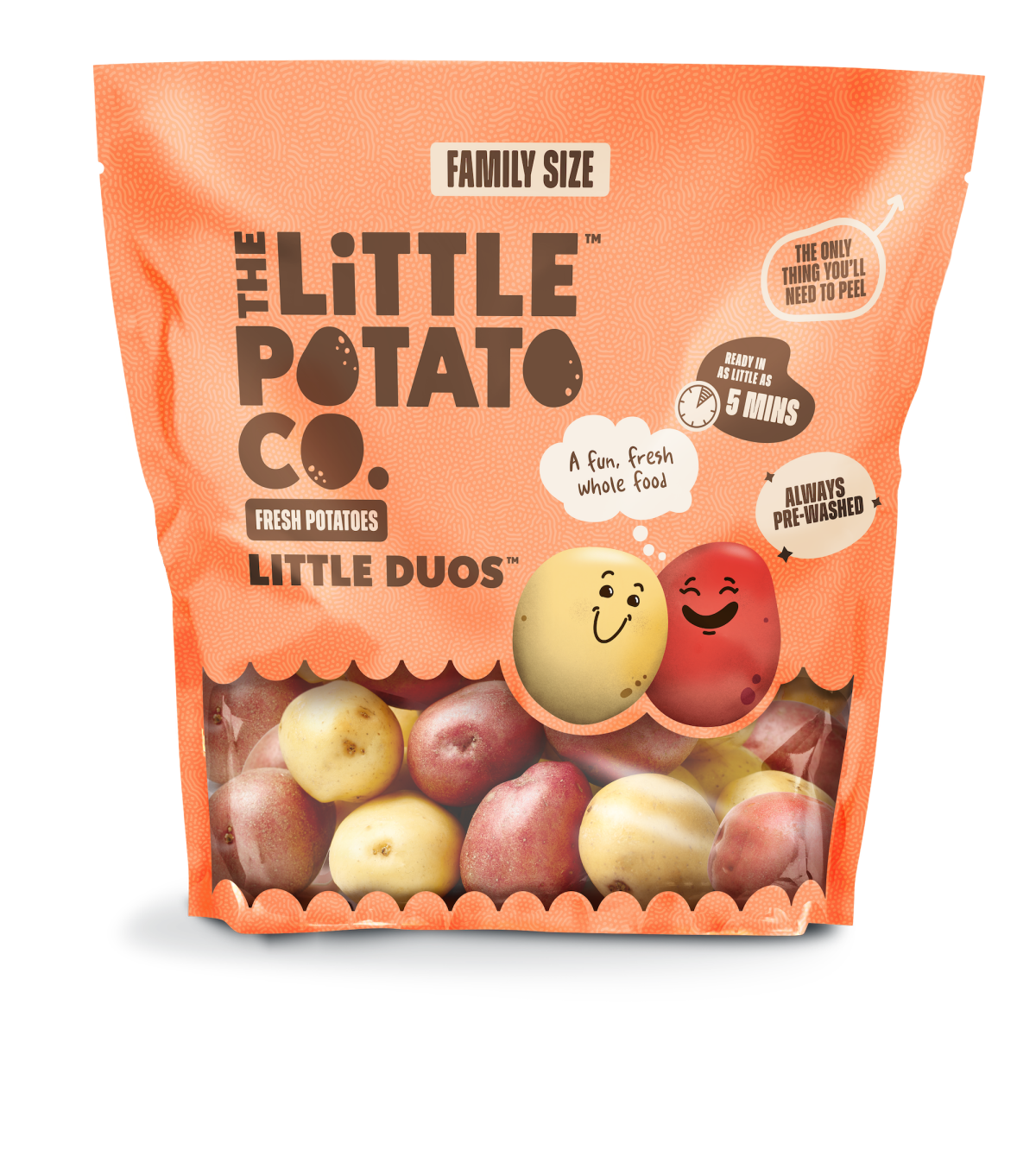 slide 1 of 9, The Little Potato Company Little Duos Creamer Potatoes, 3 lb