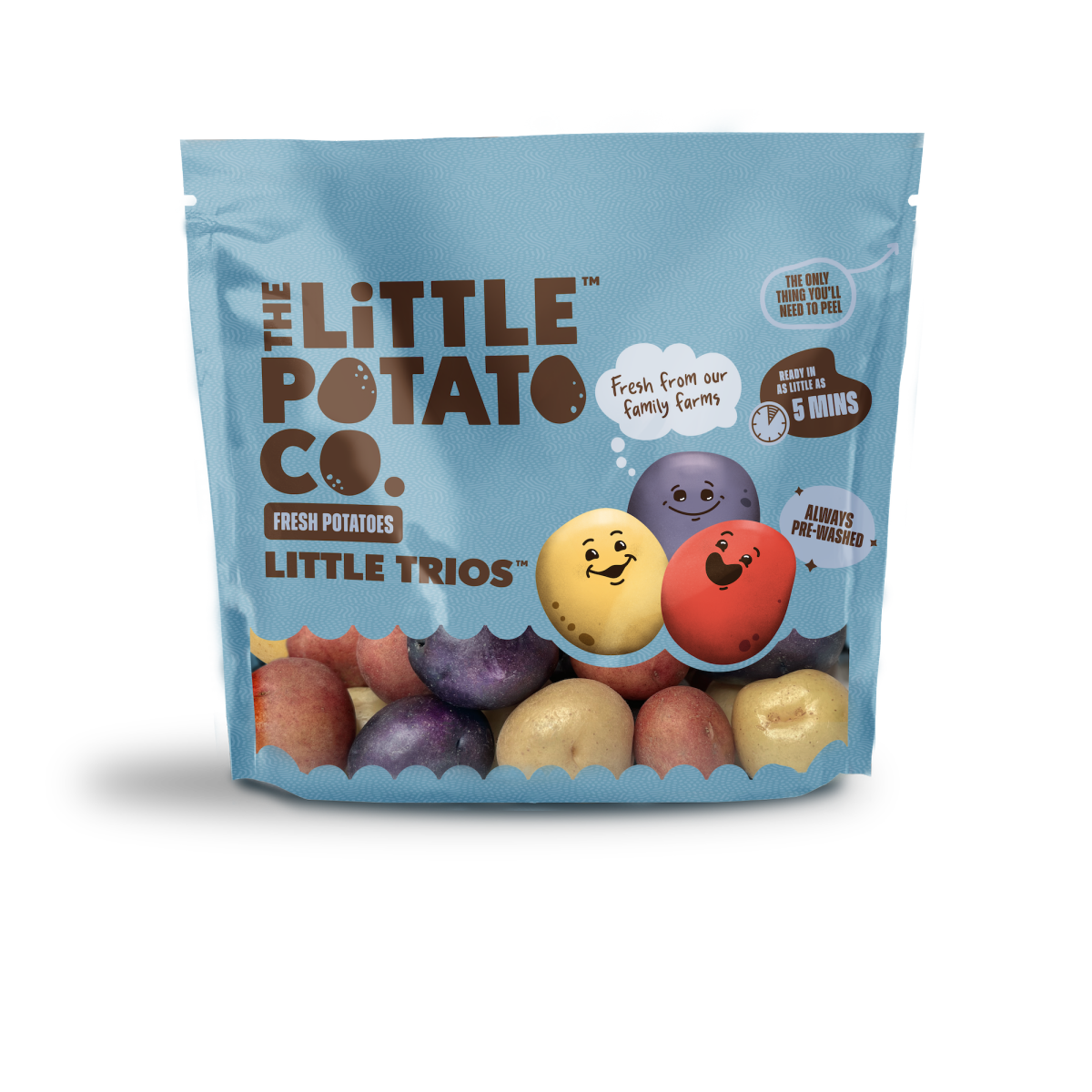 slide 1 of 9, The Little Potato Company Little Trios Creamer Potatoes, 1.5 lb