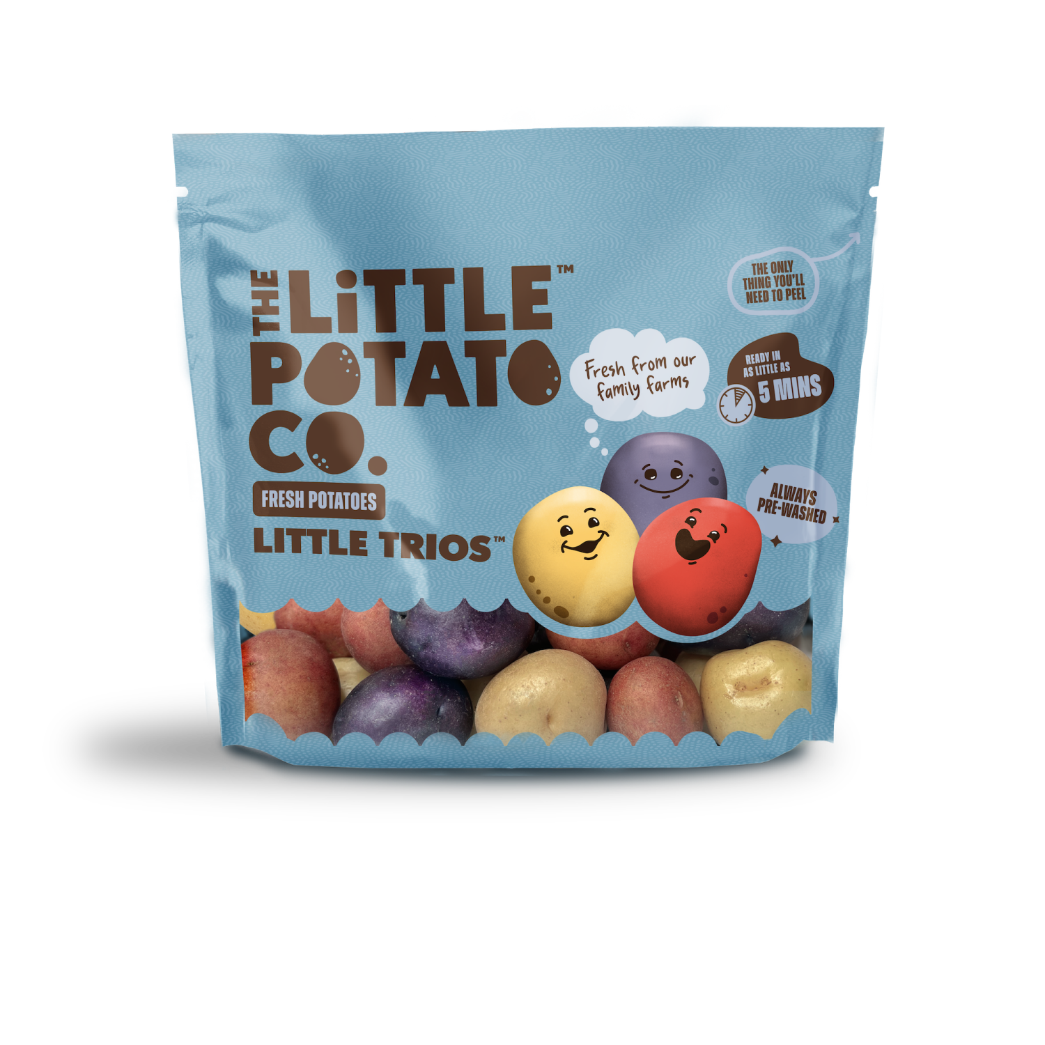 slide 1 of 2, The Little Potato Company potatoes, fresh little potatoes, Little Trios, 1.5 lb