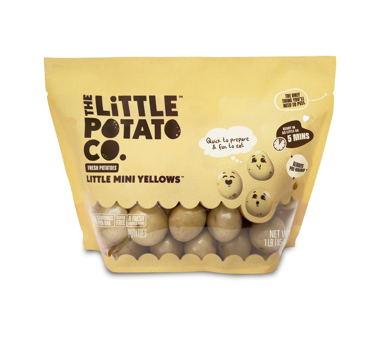 slide 1 of 2, The Little Potato Company Mini Yellow Potatoes, 1 lb