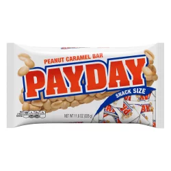 PayDay Snack Size Peanut Caramel Bar