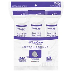 Top Care Cotton Rounds 3 Pack
