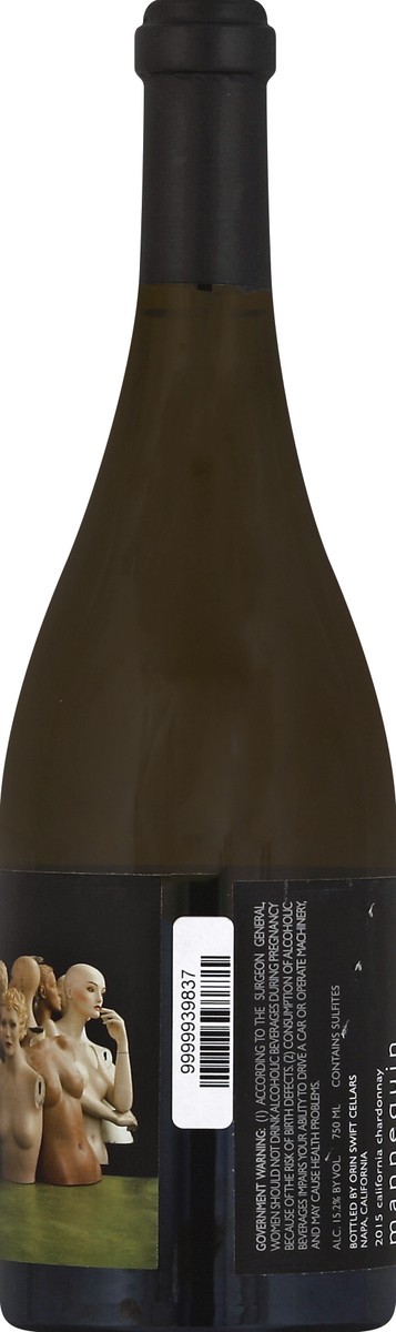 slide 3 of 3, Orin Swift Cellars Mannequin Chardonnay White Wine, 750 ml