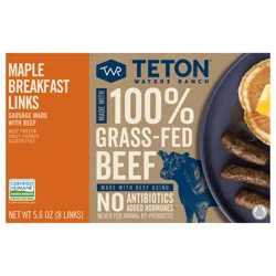 Teton Waters Ranch Maple Breakfast Sausage