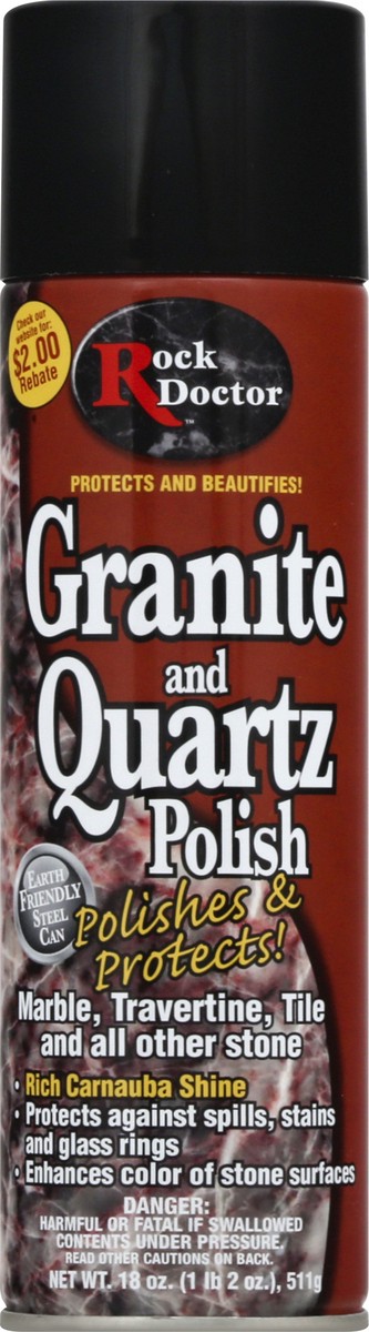 slide 6 of 11, Rock Doctor Granite and Quartz Polish 18 oz, 18 oz