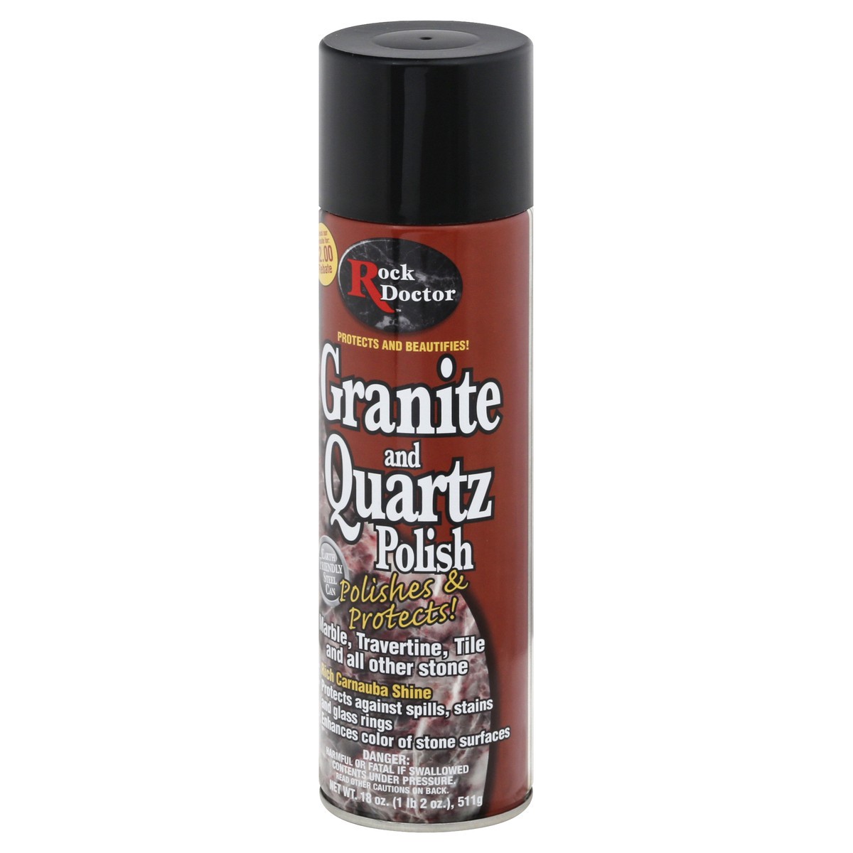 slide 8 of 11, Rock Doctor Granite and Quartz Polish 18 oz, 18 oz