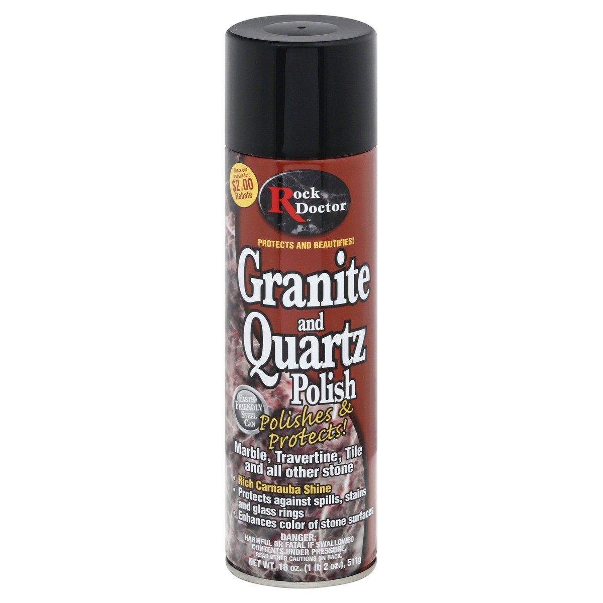 slide 7 of 11, Rock Doctor Granite and Quartz Polish 18 oz, 18 oz