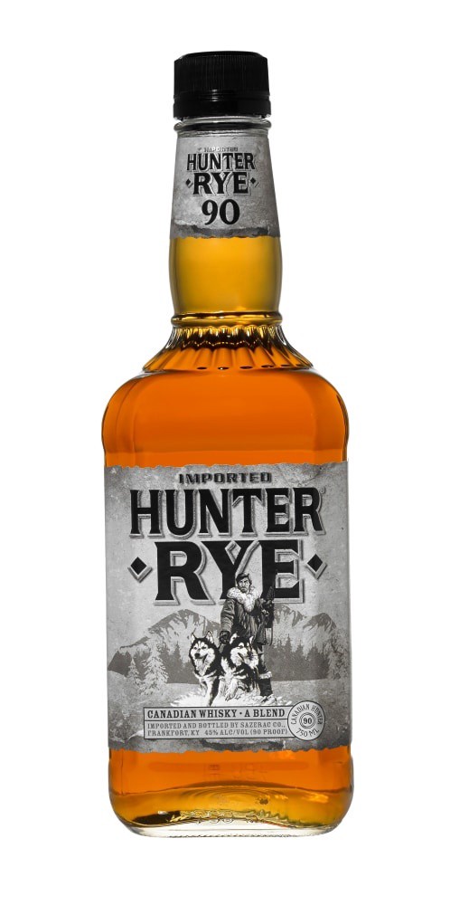 slide 1 of 1, Hunter Rye Whisky, Canadian Hunter 90, 750 ml