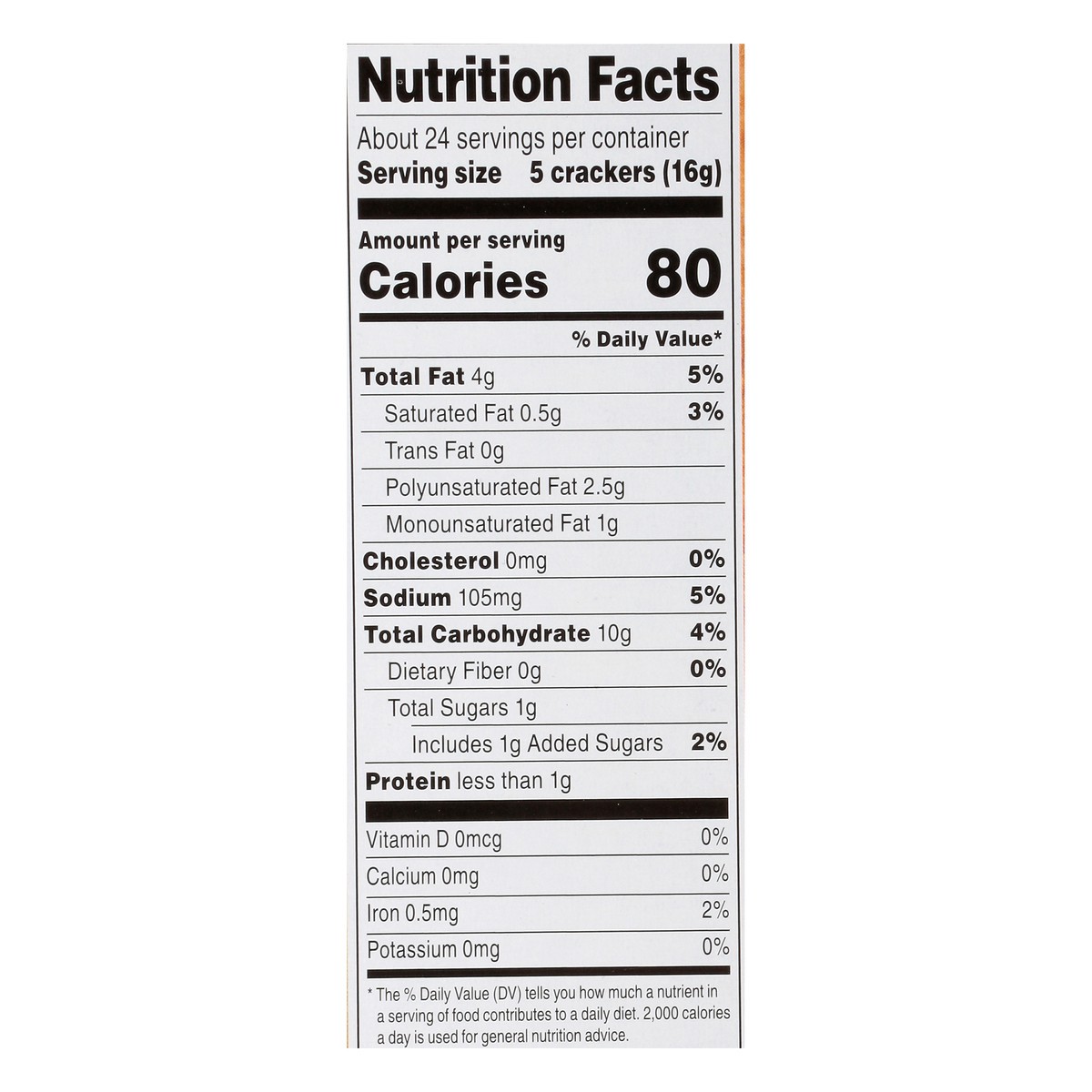 slide 8 of 10, Crav'n Flavor 4 Packs Original Snack Crackers 4 ea, 4 ct