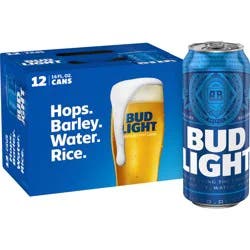Bud Light Beer, 12 Pack 16 fl. oz. Cans