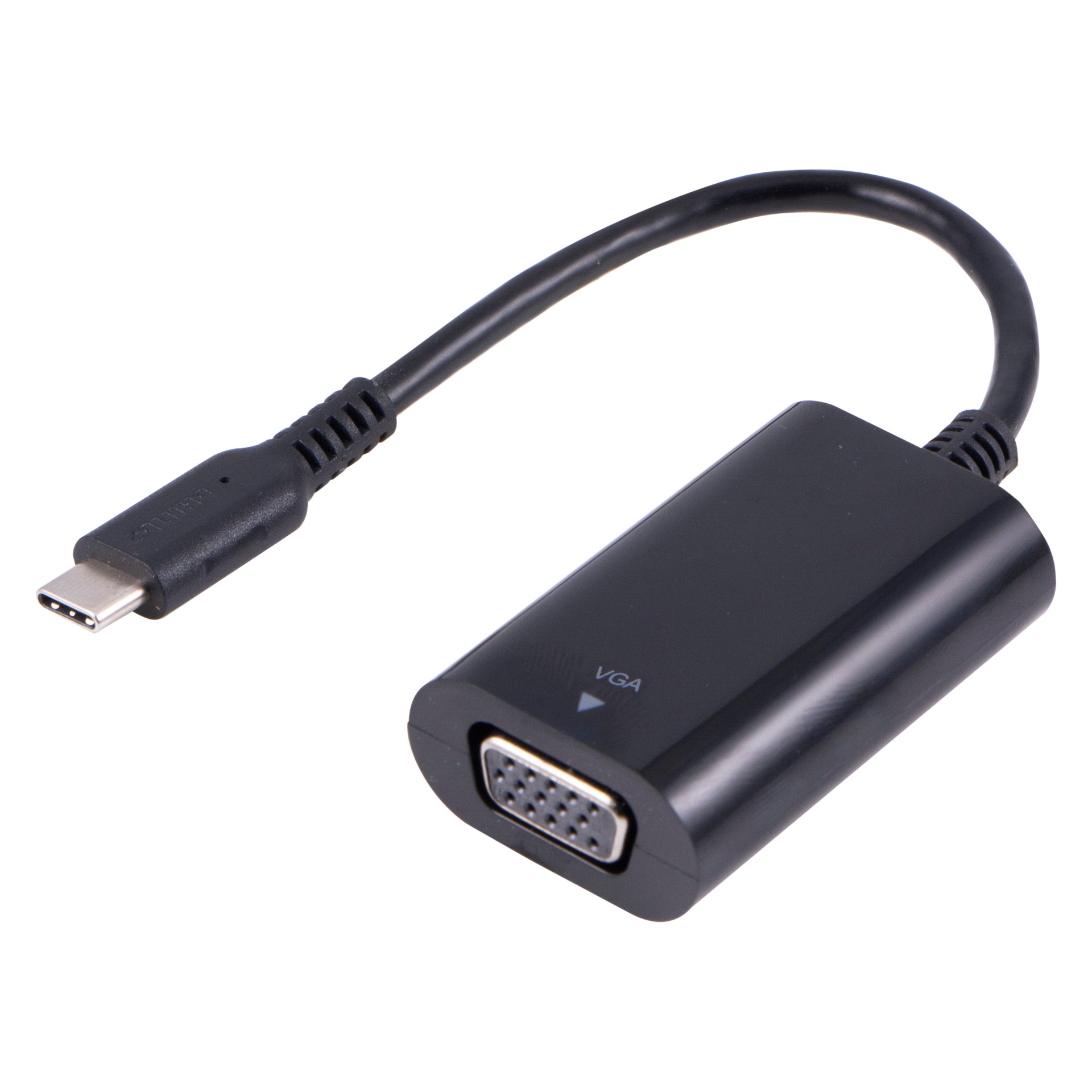 slide 1 of 4, Philips USB-C to VGA Adapter - Black, 1 ct