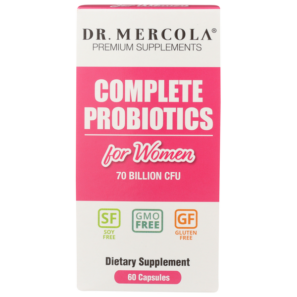 slide 1 of 1, Dr. Mercola Complete Probiotics For Women, 1 ct