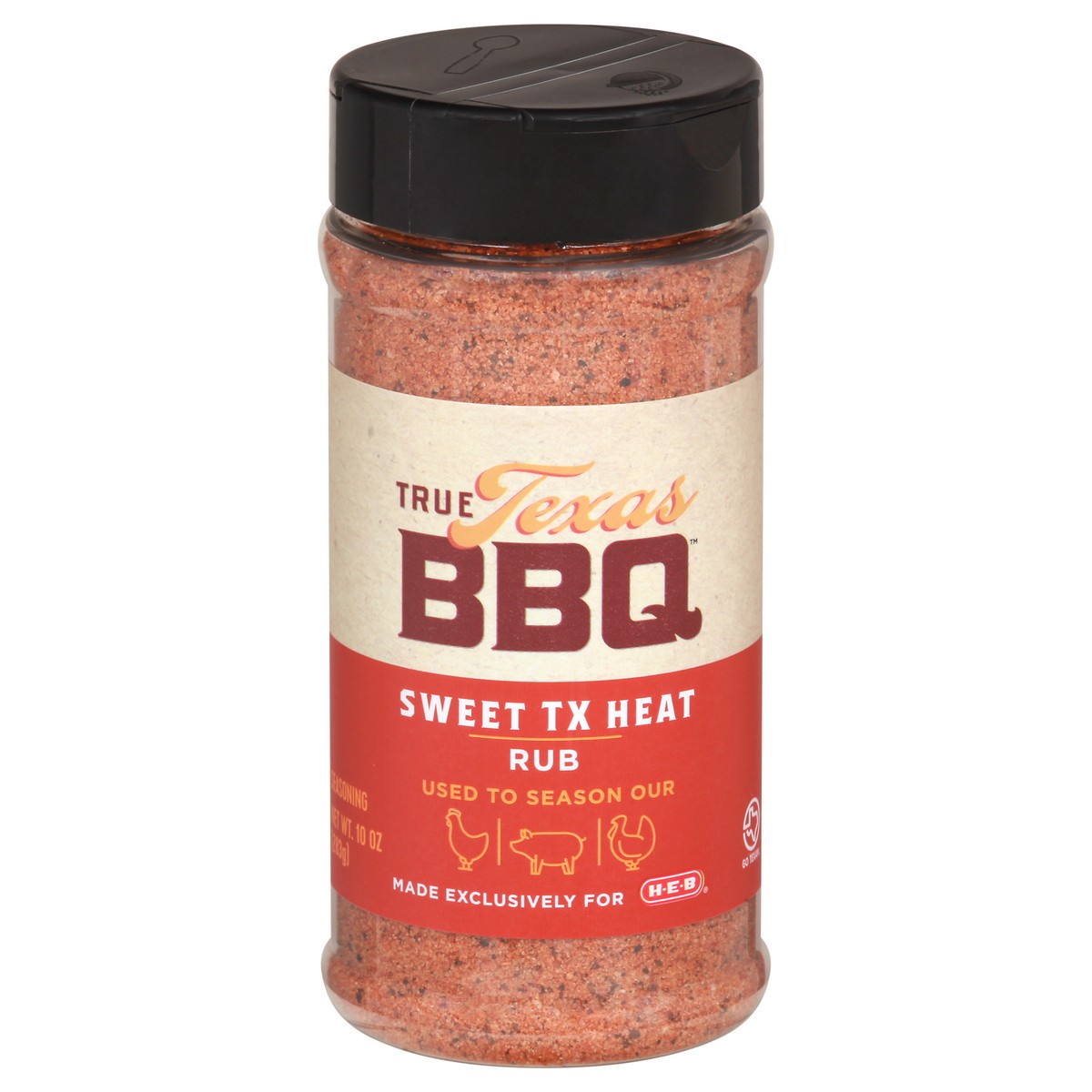 slide 4 of 11, True Texas Rub Sweet TX Heat Seasoning 10 oz, 10 oz