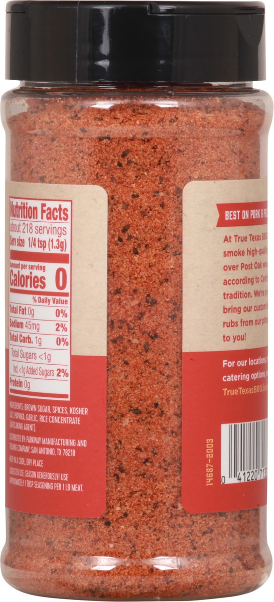 slide 9 of 11, True Texas Rub Sweet TX Heat Seasoning 10 oz, 10 oz