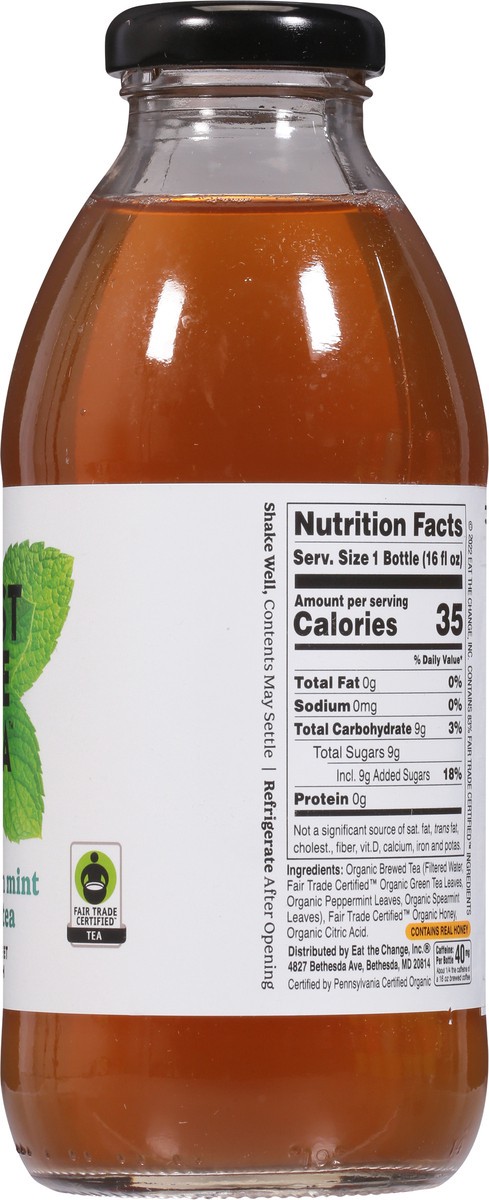 slide 2 of 9, Just Ice Tea Green Moroccan Mint Green Tea - 16 oz, 16 oz