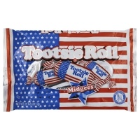 slide 1 of 1, Tootsie Roll Flag Midgees, 11 oz